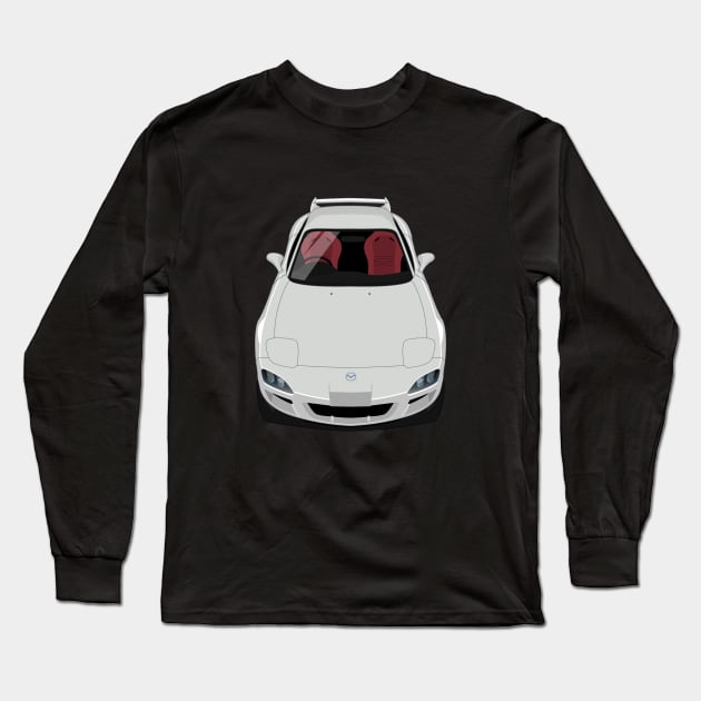 RX-7 Spirit R 3rd gen FD3S - White Long Sleeve T-Shirt by jdmart